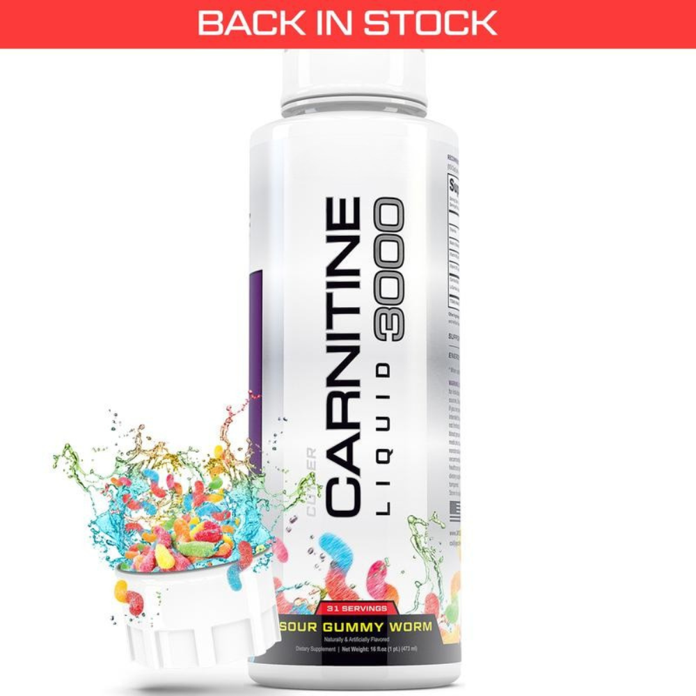 Carnitine Liquid Supplement | Sour Gummy Worm Flavor
