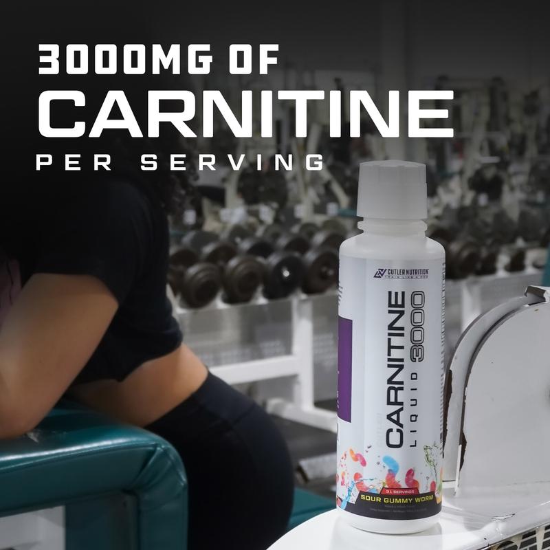 Carnitine Liquid Supplement | Sour Gummy Worm Flavor